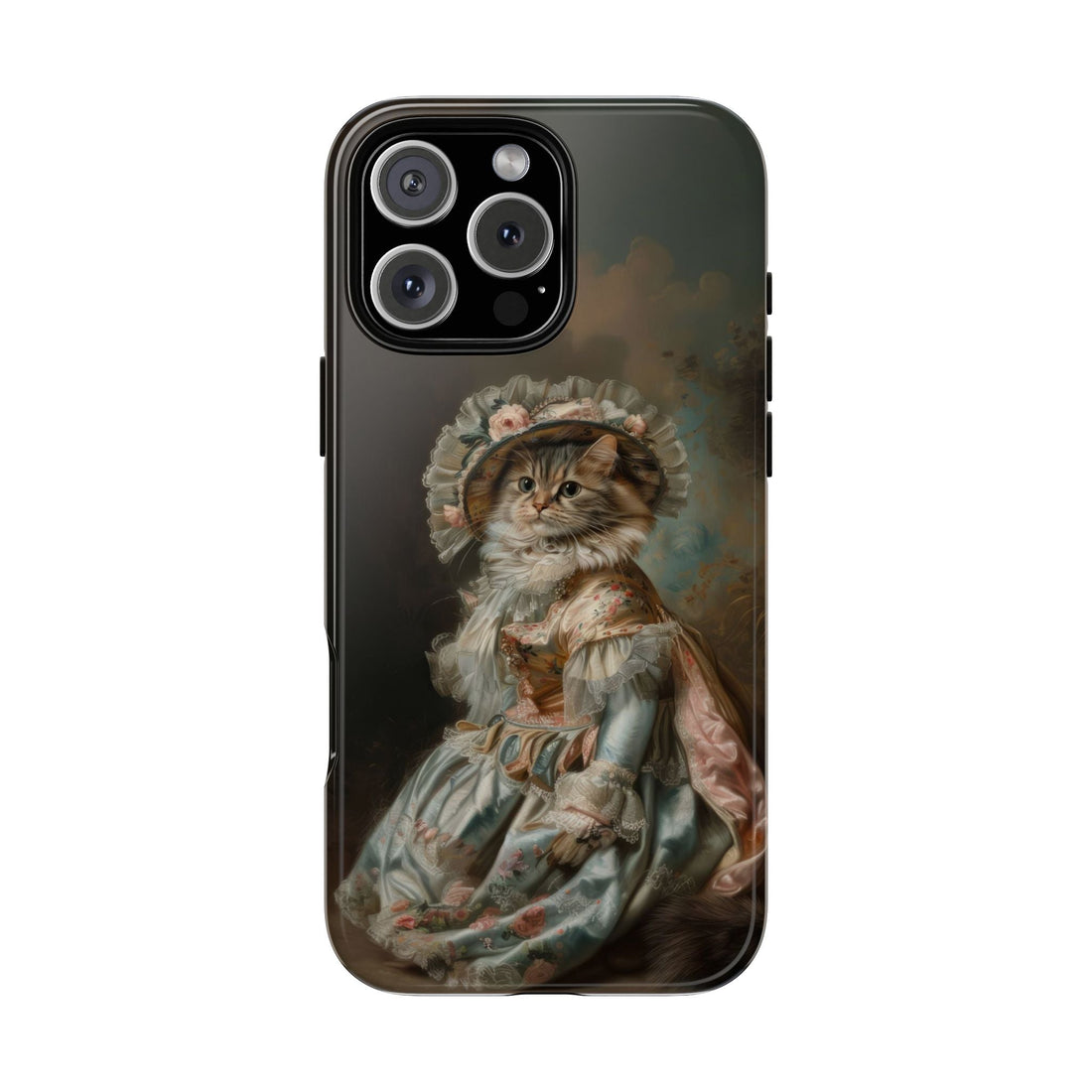 Charming Vintage Cat Phone Case – Unique Gift