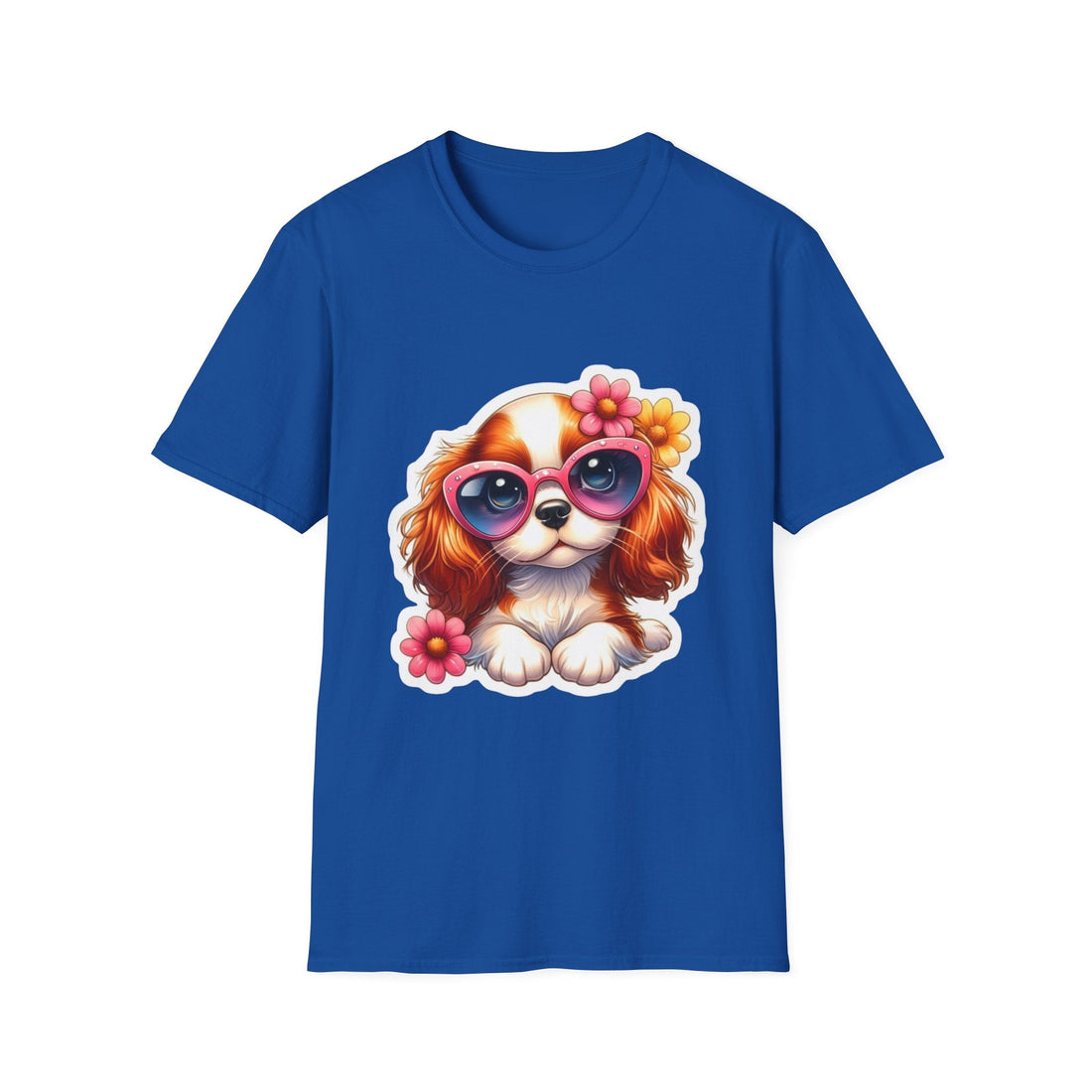 Cute Dog Glasses T-Shirt – Pet Lover Gift