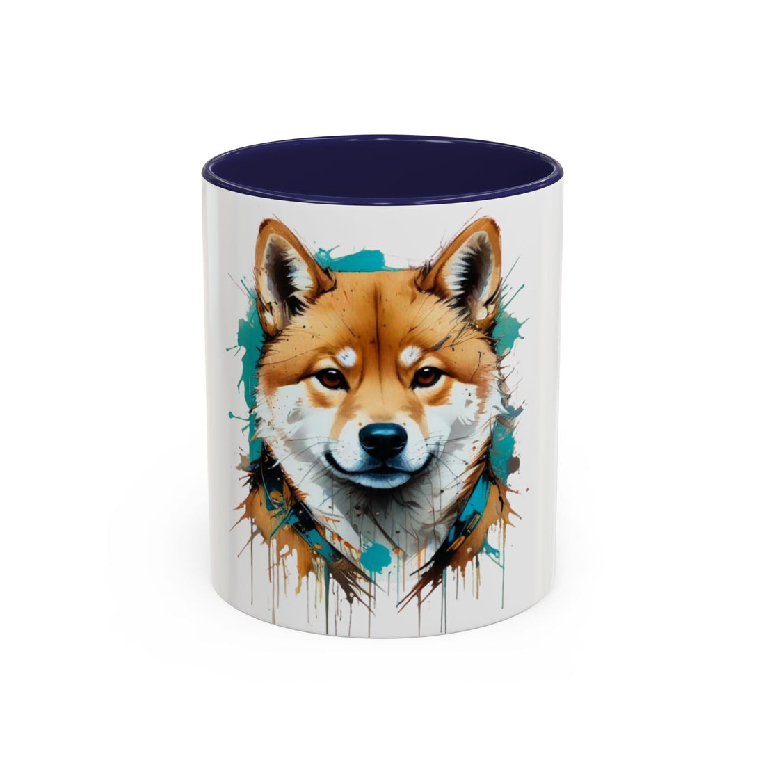 Artistic Shiba Inu Mug – Unique Dog Gift