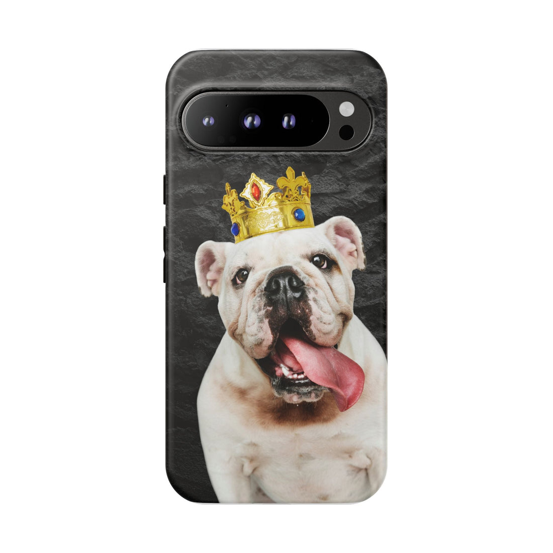 Crowned Dog Phone Case – Unique Pet Gift