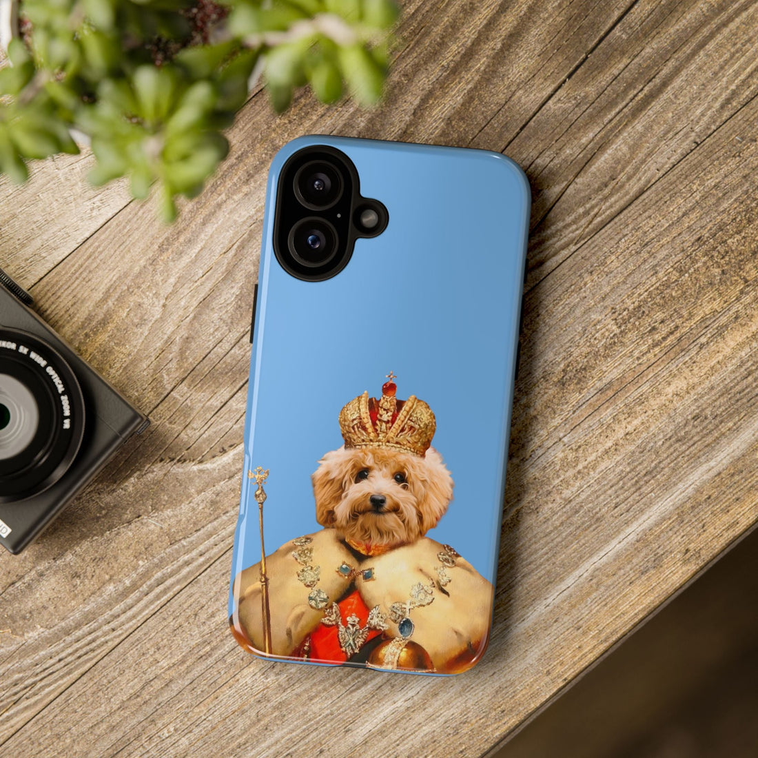Royal Puppy Phone Case – Unique Dog Art