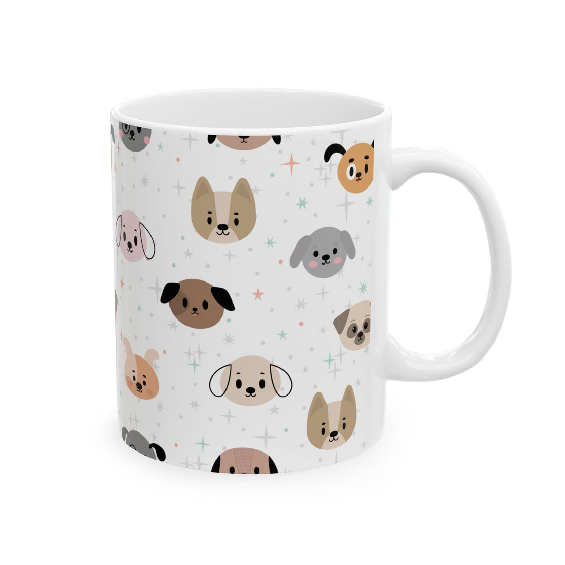 Cute Dog Lovers Ceramic Mug – Perfect Gift