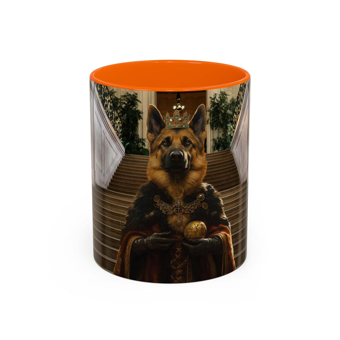 Regal German Shepherd Mug – Dog Lover Gift