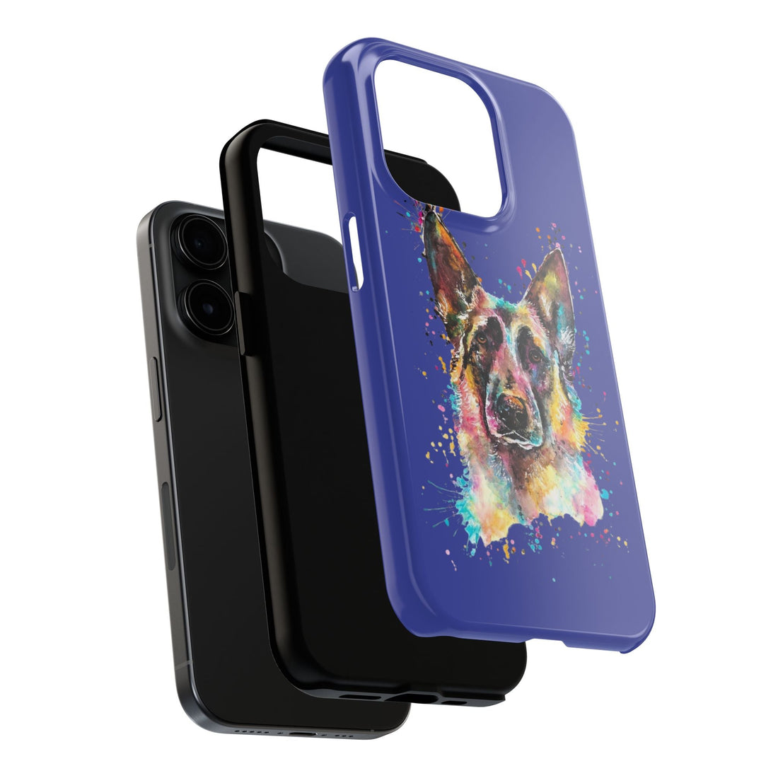 Vibrant Dog Art Tough Phone Case – Unique Gift