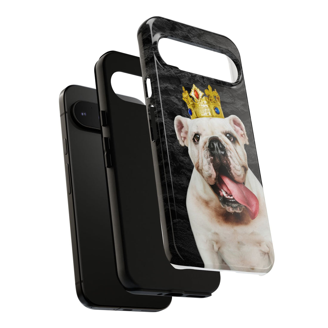 Crowned Dog Phone Case – Unique Pet Gift