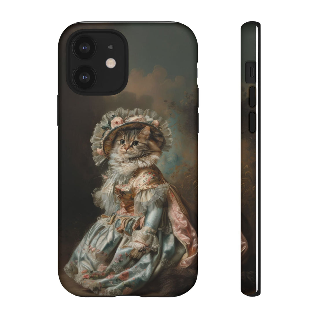 Charming Vintage Cat Phone Case – Unique Gift