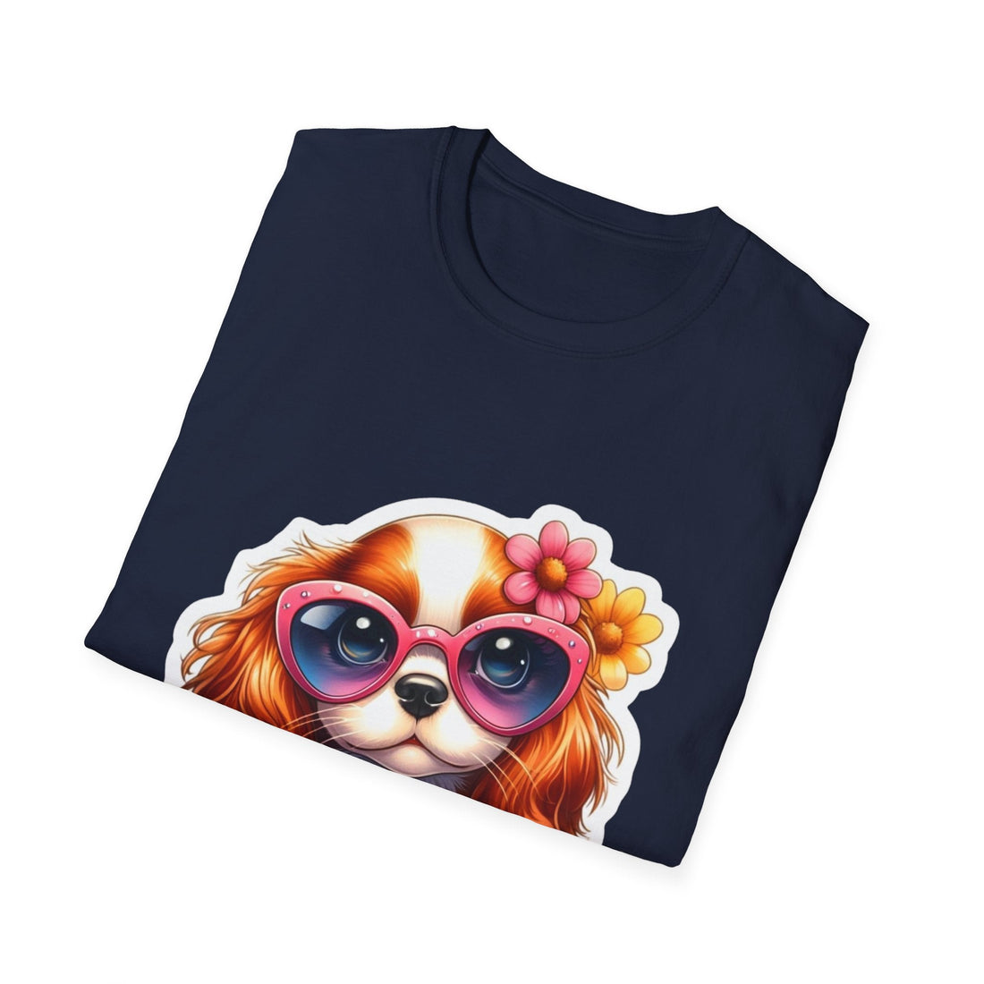 Cute Dog Glasses T-Shirt – Pet Lover Gift