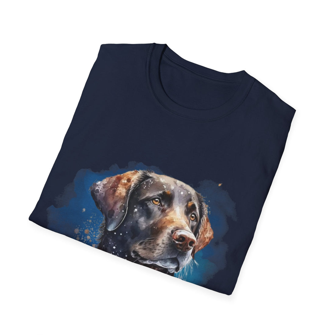 Watercolor Dog Art T-Shirt – Pet Lover Gift