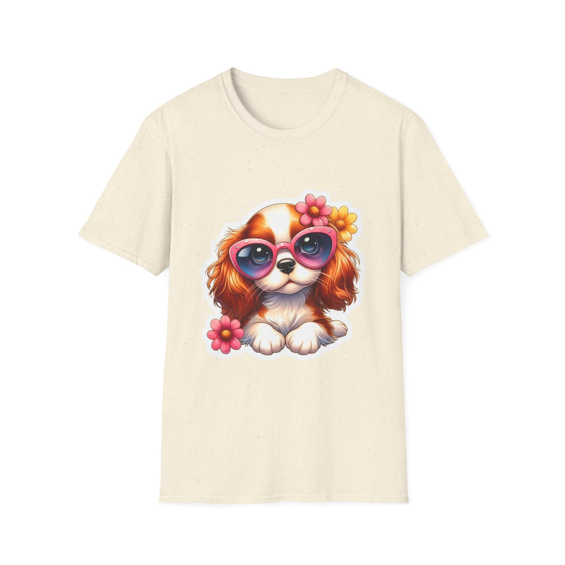 Cute Dog Glasses T-Shirt – Pet Lover Gift