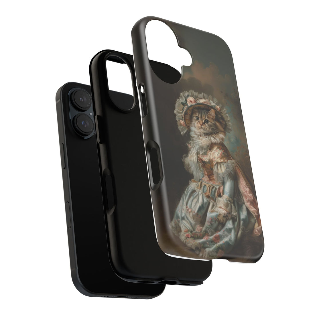 Charming Vintage Cat Phone Case – Unique Gift