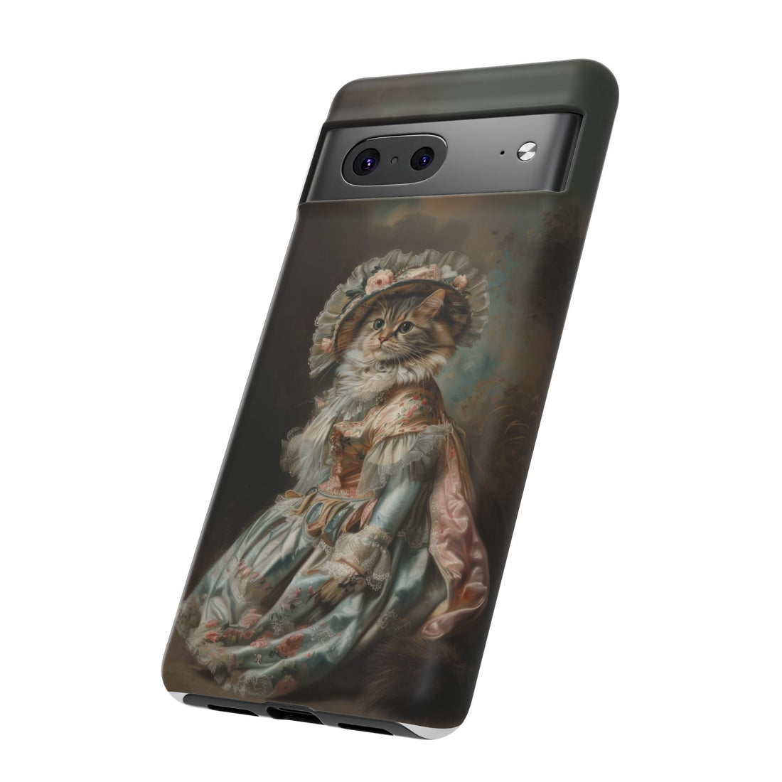 Charming Vintage Cat Phone Case – Unique Gift