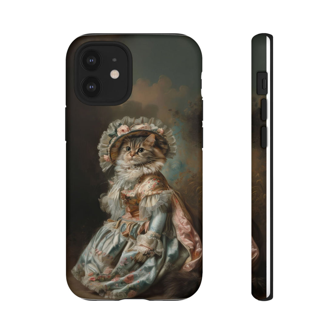 Charming Vintage Cat Phone Case – Unique Gift