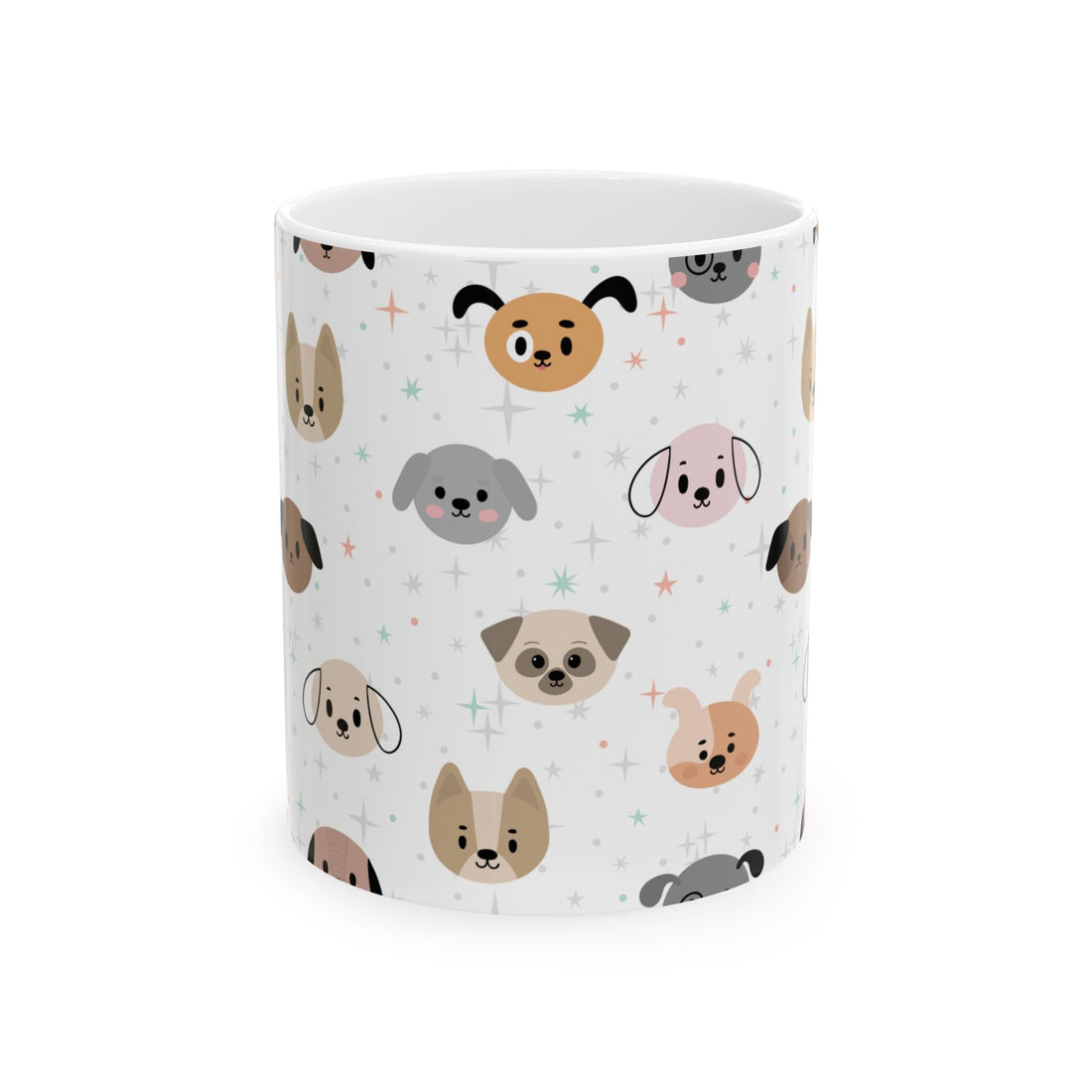 Cute Dog Lovers Ceramic Mug – Perfect Gift