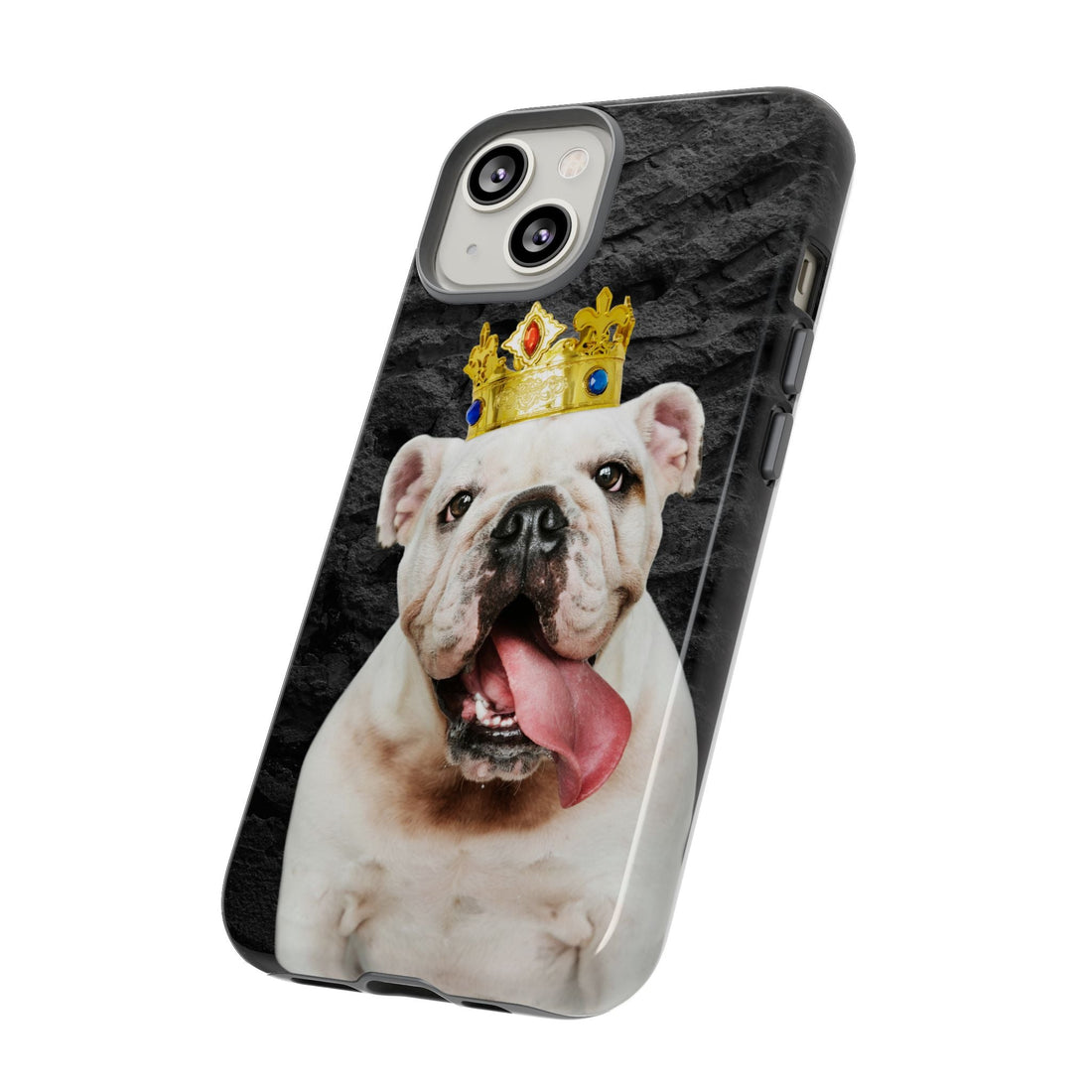 Crowned Dog Phone Case – Unique Pet Gift