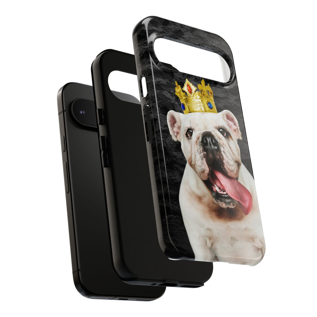 Crowned Dog Phone Case – Unique Pet Gift