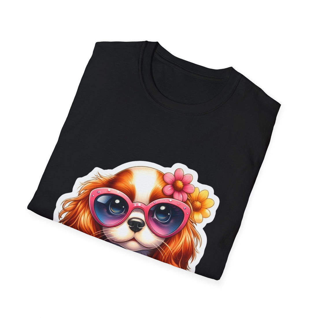 Cute Dog Glasses T-Shirt – Pet Lover Gift