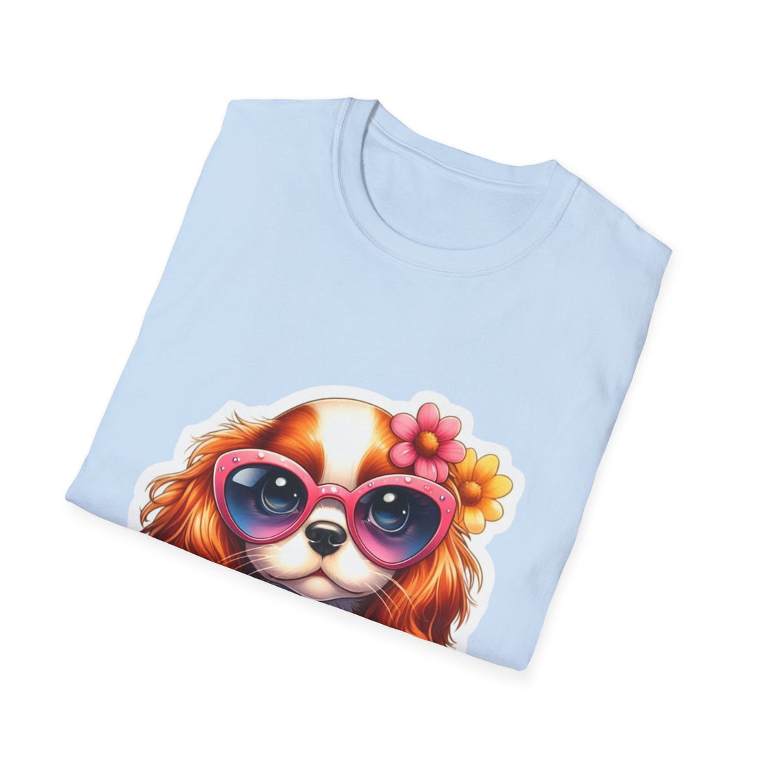 Cute Dog Glasses T-Shirt – Pet Lover Gift