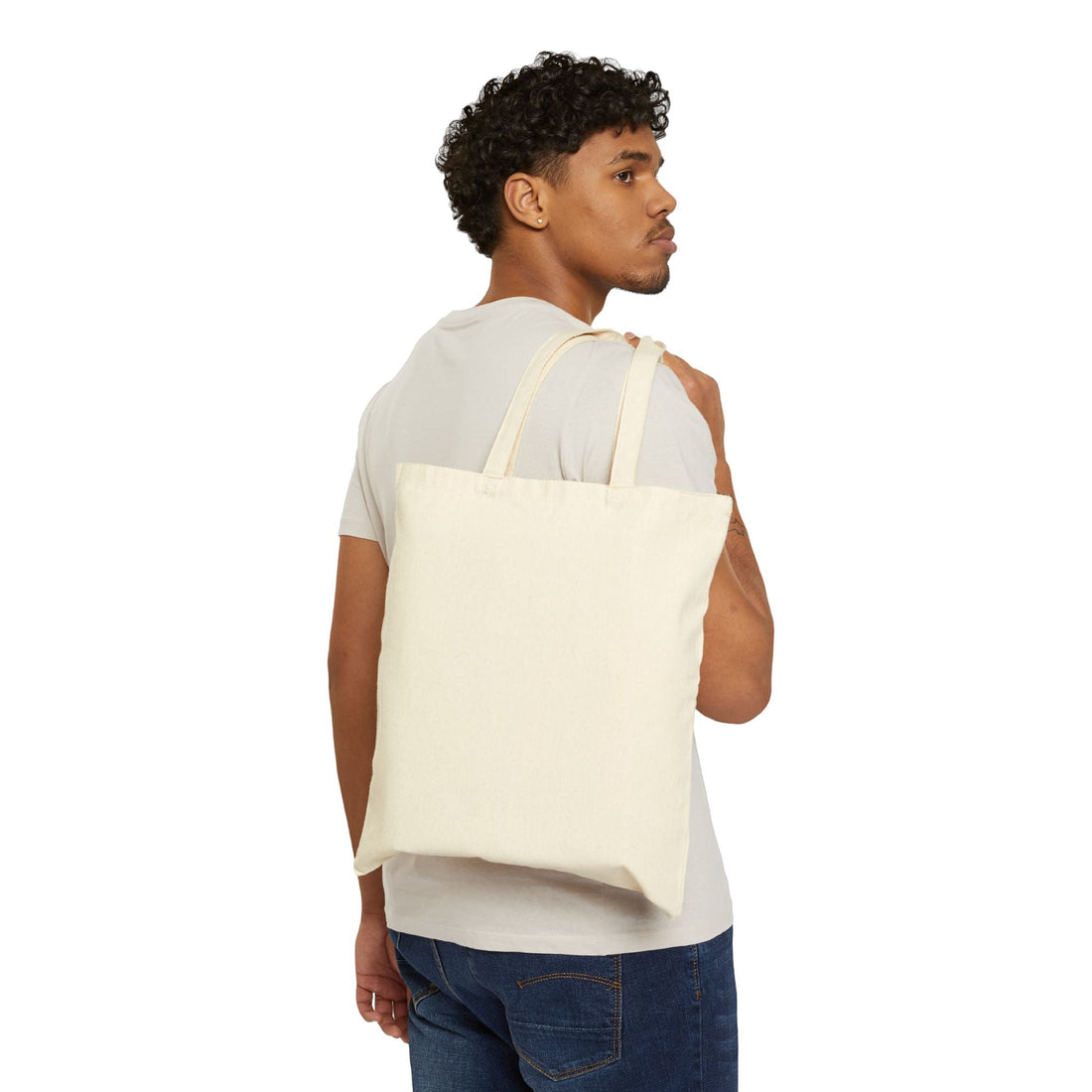 Adorable Puppy Lovers Cotton Tote – Eco-Friendly Gift