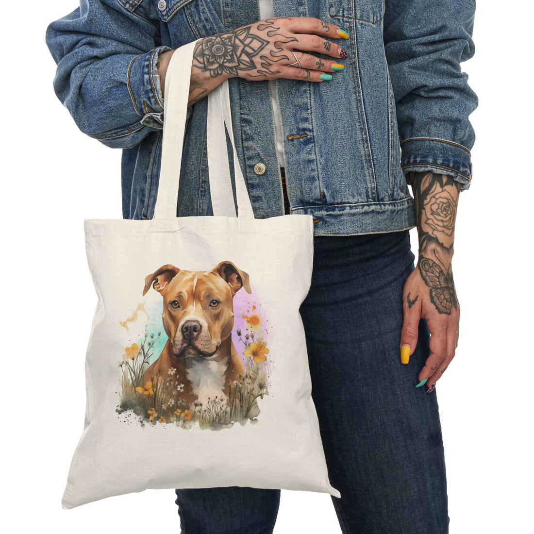Natural Dog Tote Bag – Eco-Friendly Gift