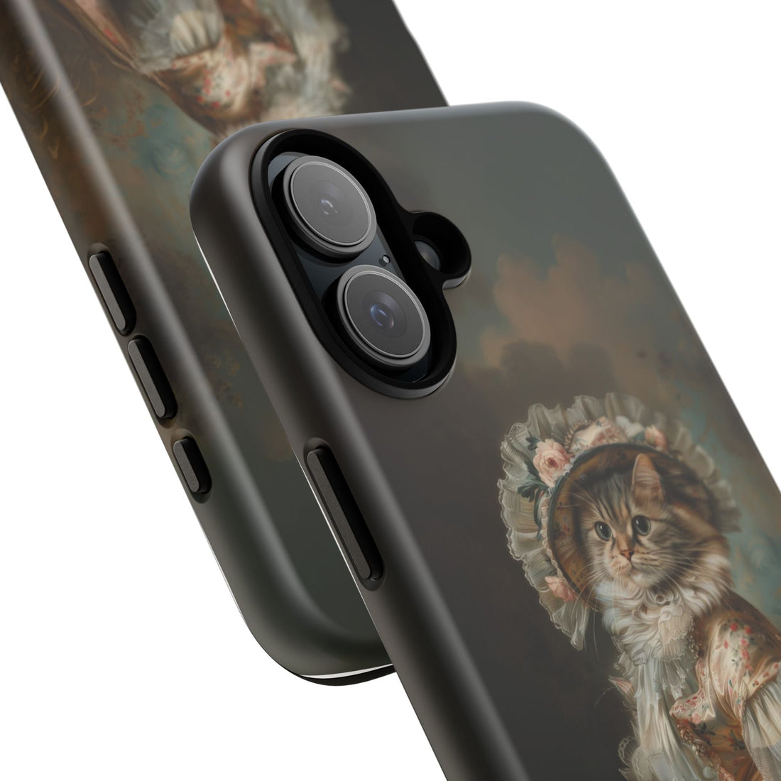 Charming Vintage Cat Phone Case – Unique Gift