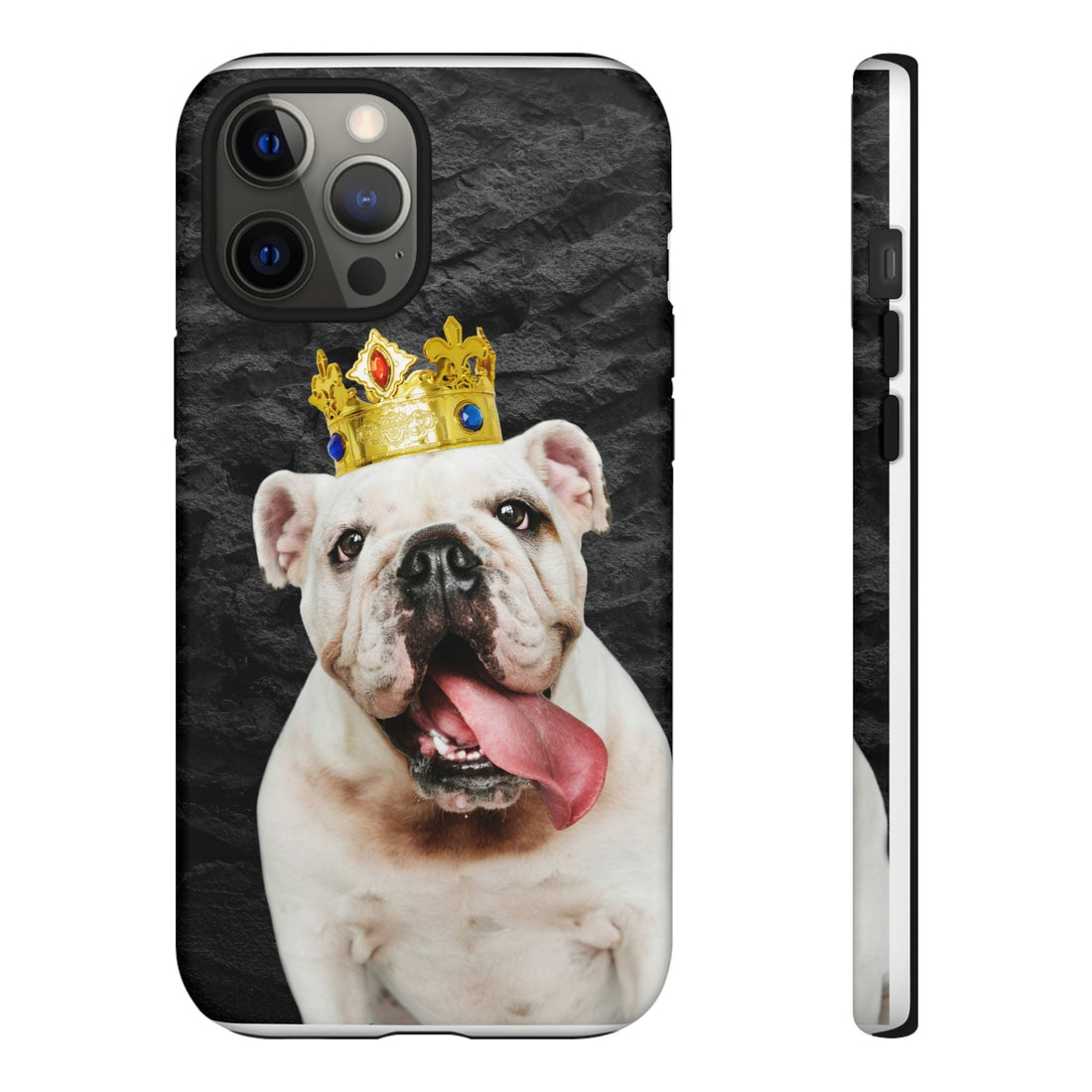 Crowned Dog Phone Case – Unique Pet Gift