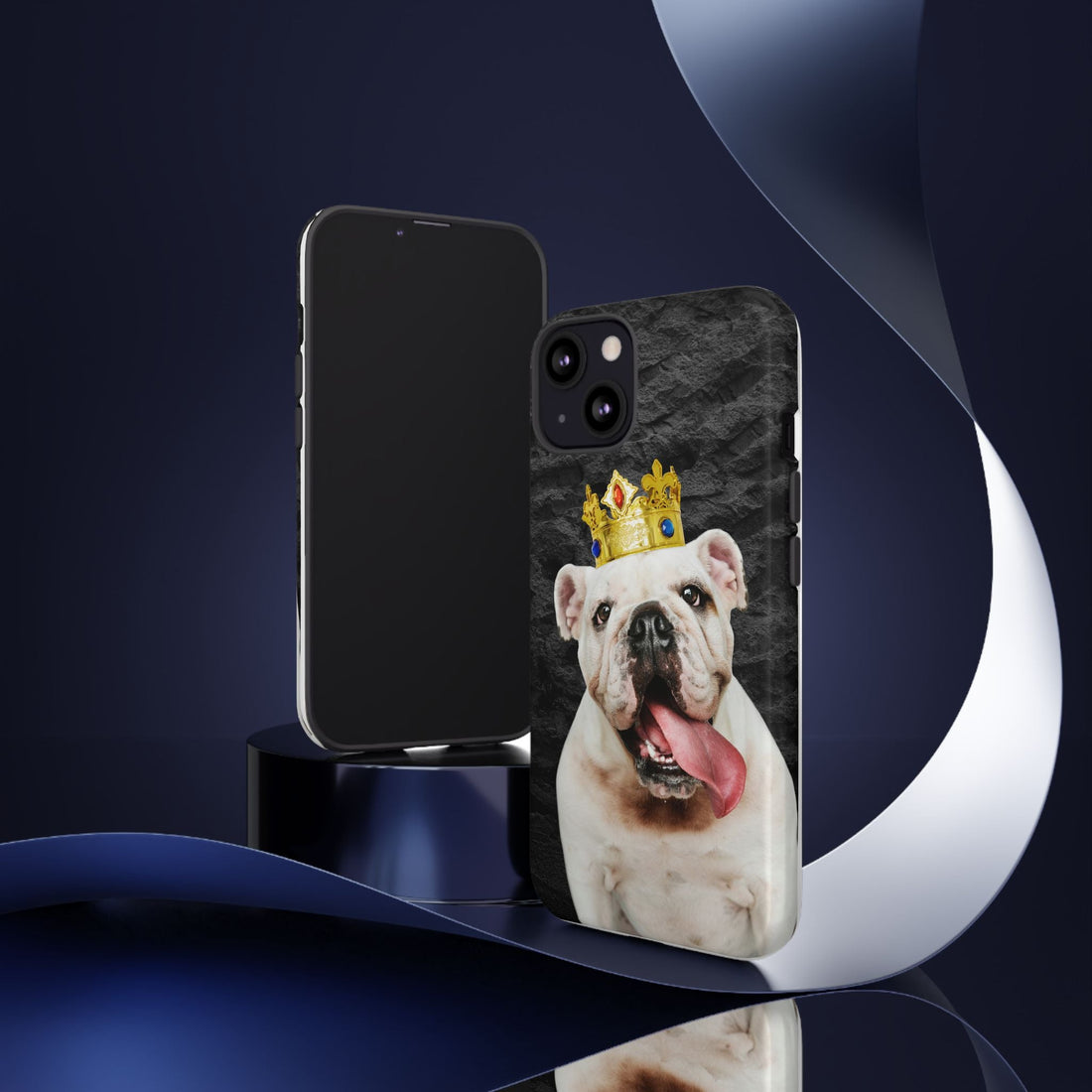 Crowned Dog Phone Case – Unique Pet Gift