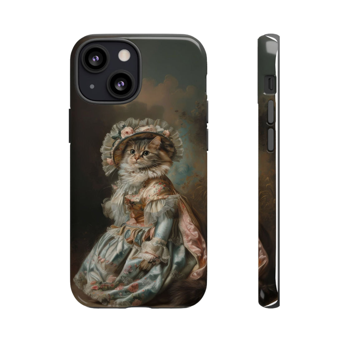 Charming Vintage Cat Phone Case – Unique Gift
