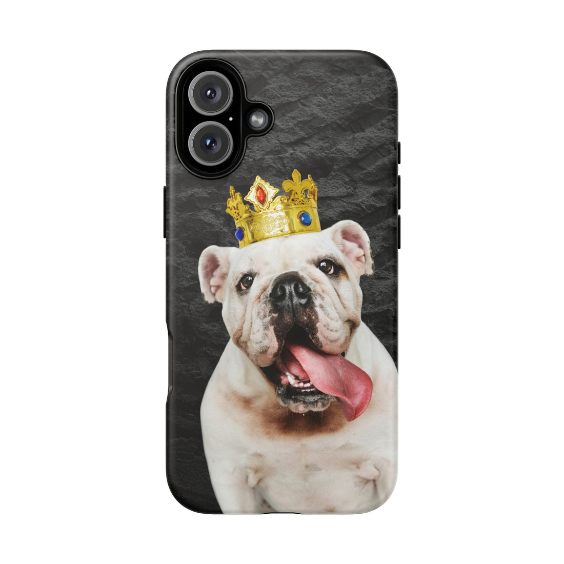 Crowned Dog Phone Case – Unique Pet Gift