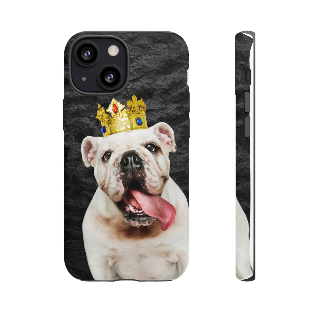 Crowned Dog Phone Case – Unique Pet Gift