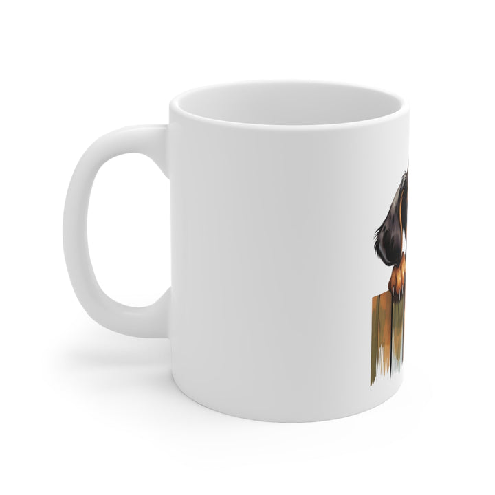 Cute Dog Ceramic Mug – Pet Lover Gift