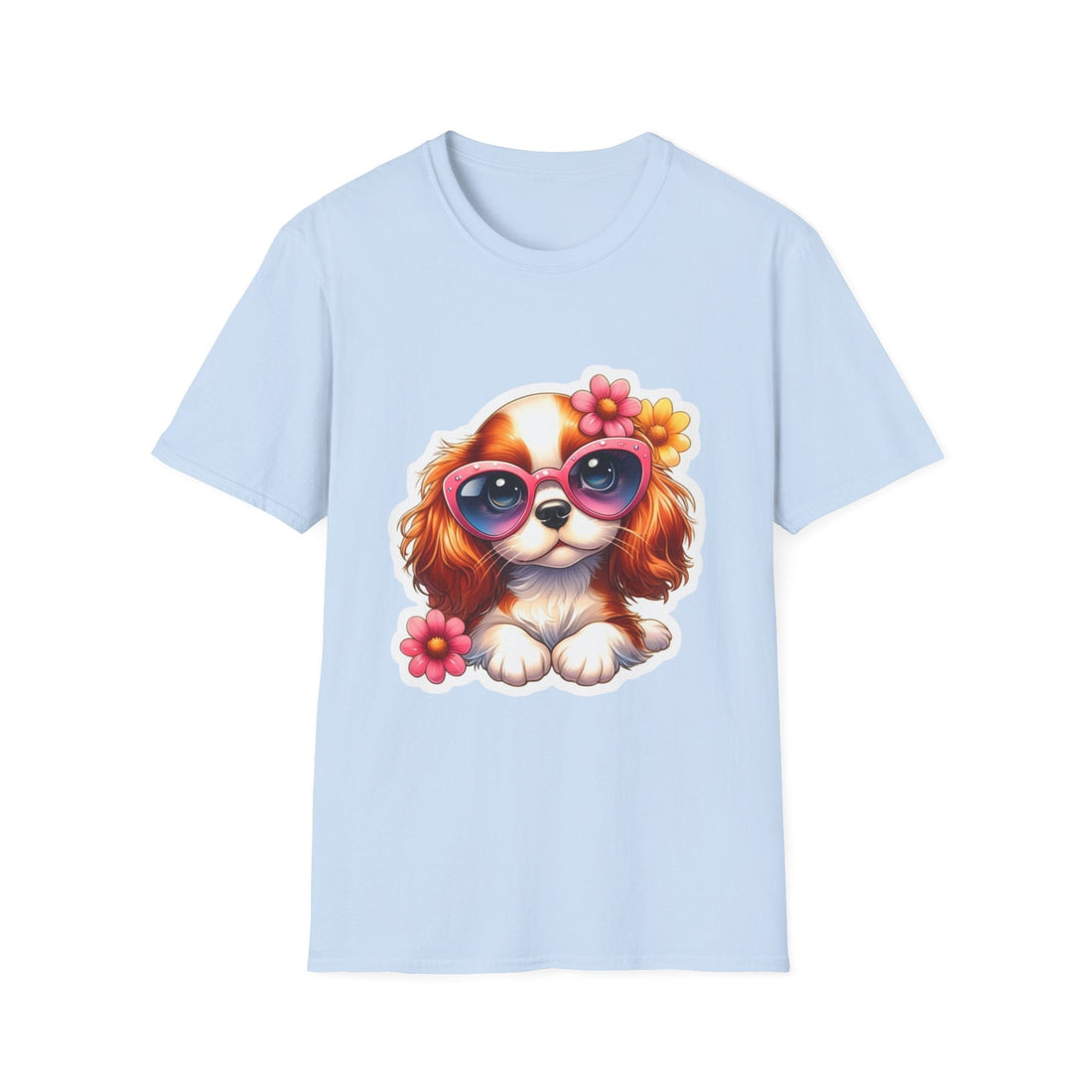 Cute Dog Glasses T-Shirt – Pet Lover Gift