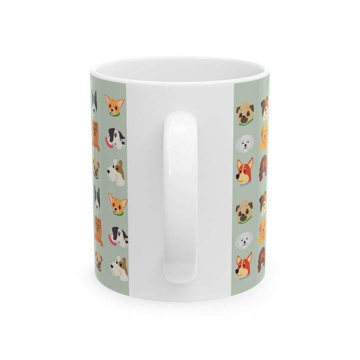 Cute Dog Breed Ceramic Mug – Dog Lover Gift