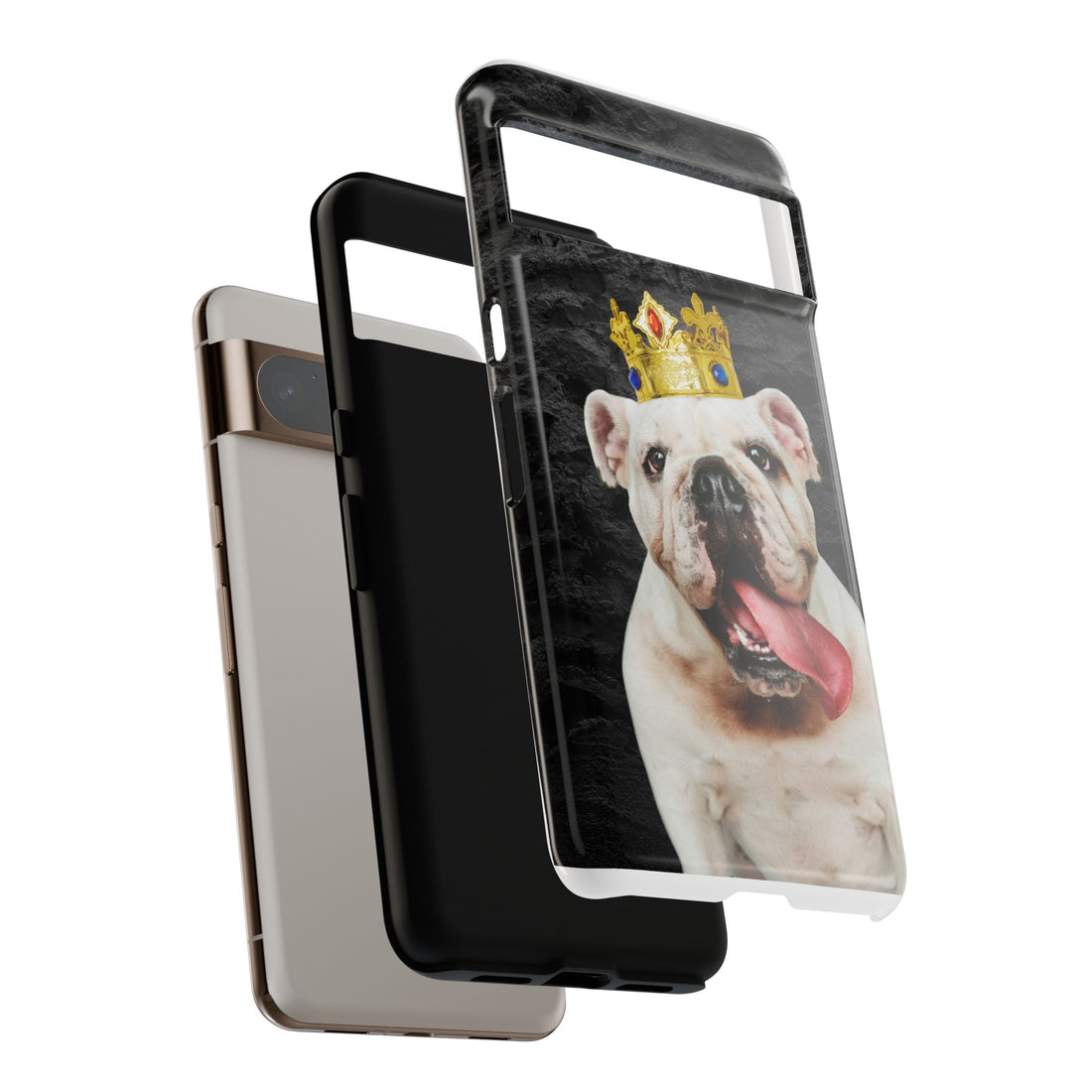 Crowned Dog Phone Case – Unique Pet Gift