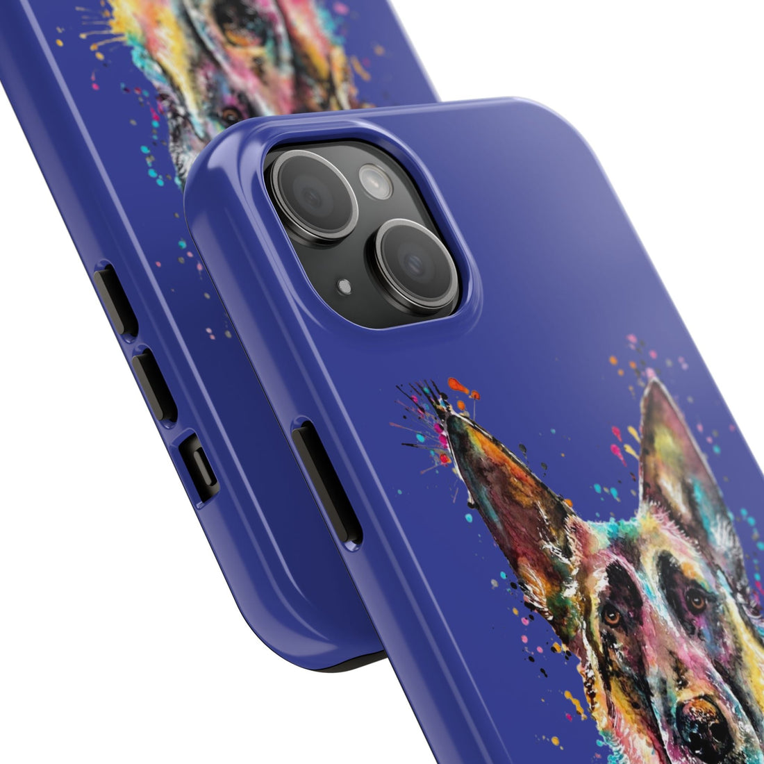 Vibrant Dog Art Tough Phone Case – Unique Gift