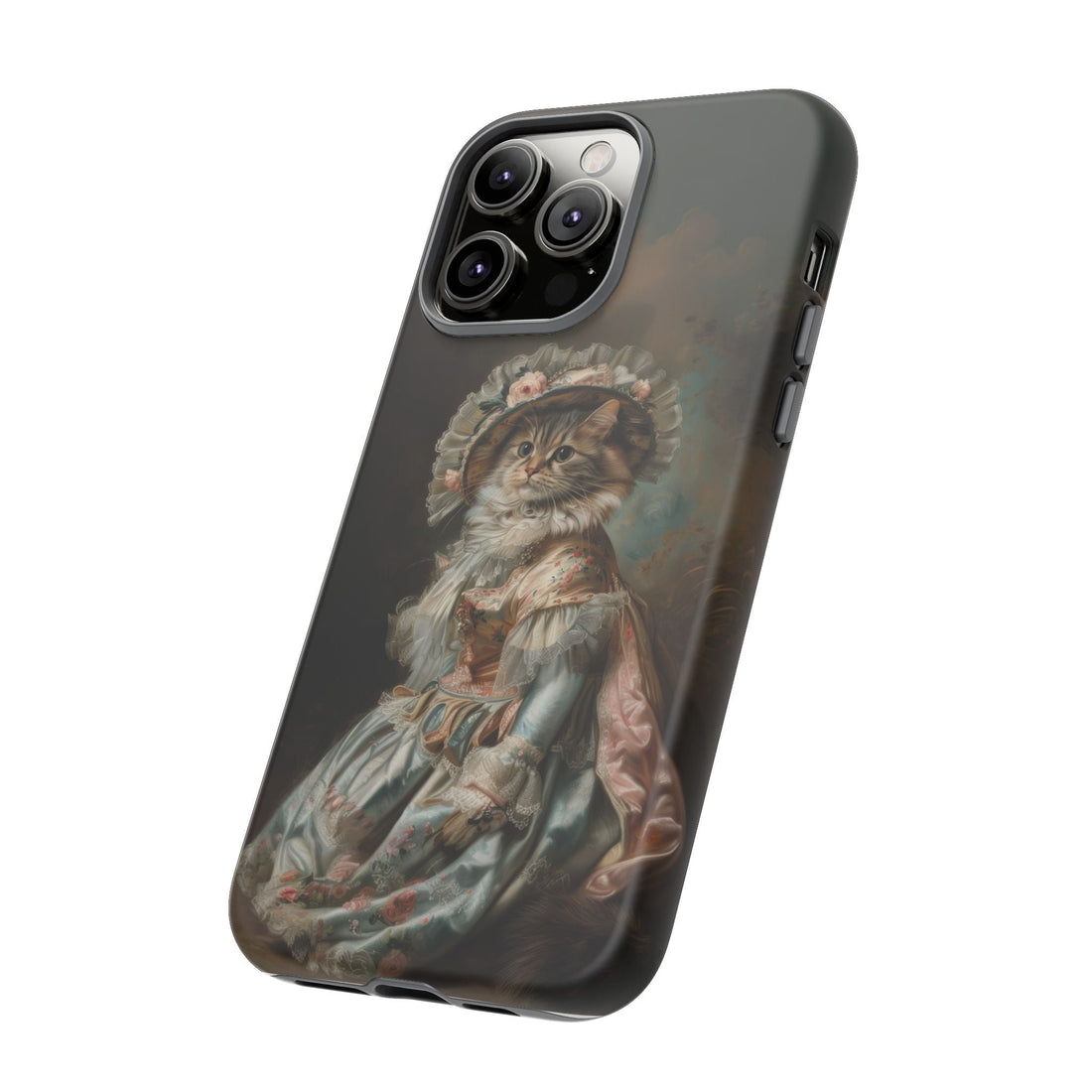 Charming Vintage Cat Phone Case – Unique Gift