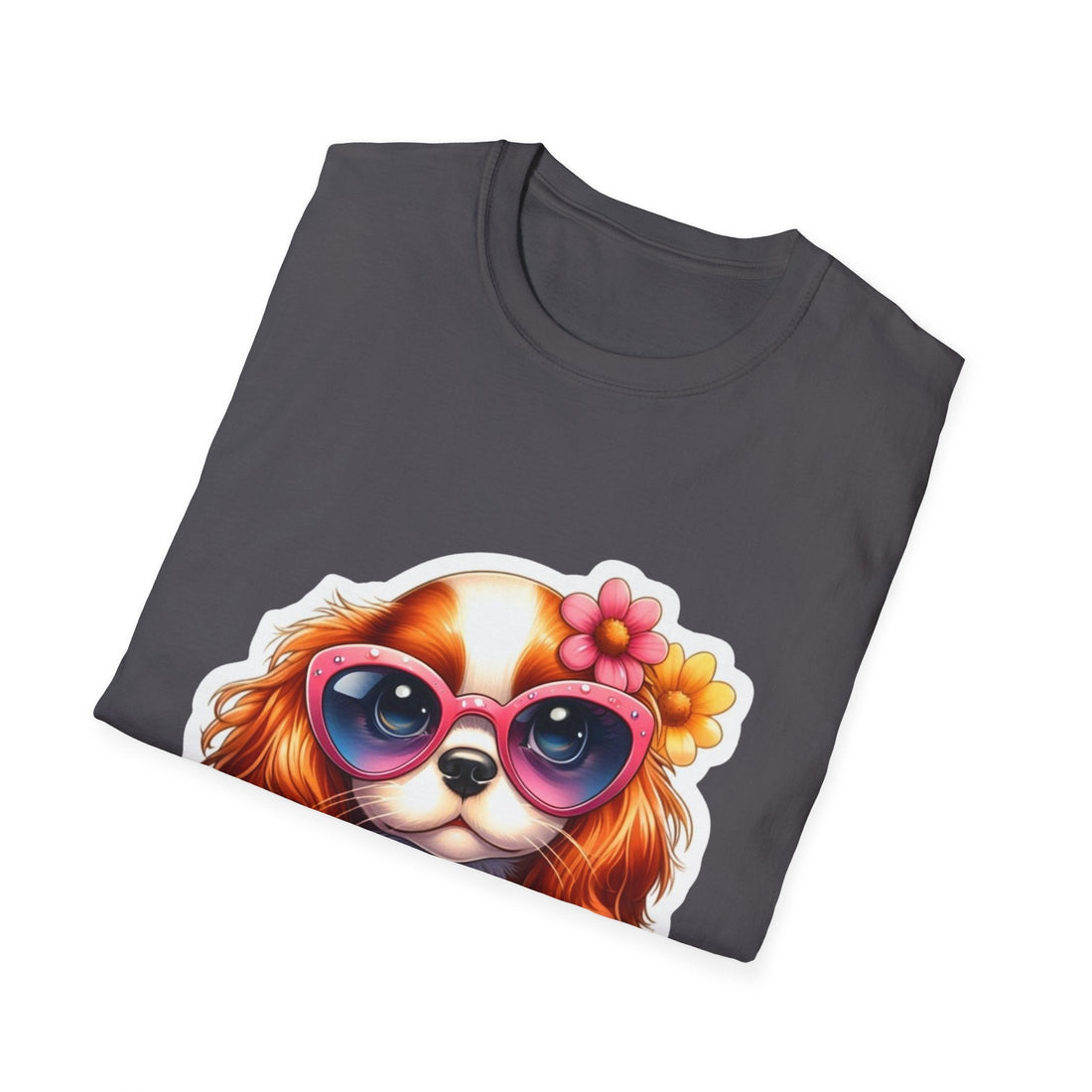 Cute Dog Glasses T-Shirt – Pet Lover Gift