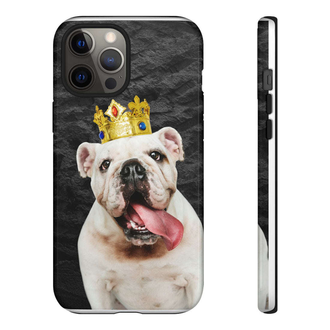 Crowned Dog Phone Case – Unique Pet Gift