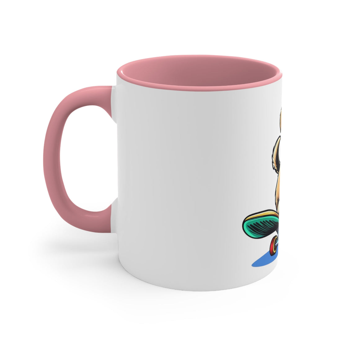 Skateboarding Puppy Mug – Funny Dog Gift