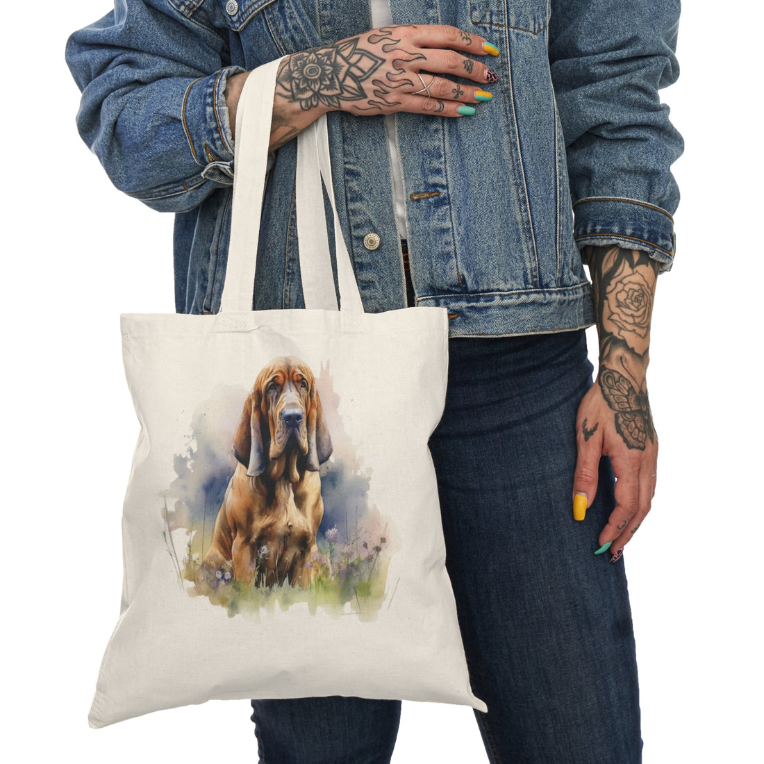 Natural Dog Tote Bag – Eco-Friendly Gift