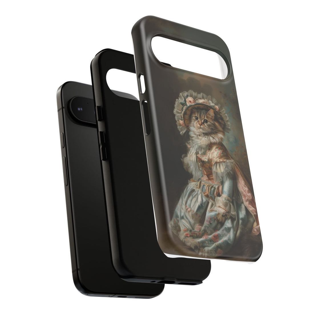 Charming Vintage Cat Phone Case – Unique Gift