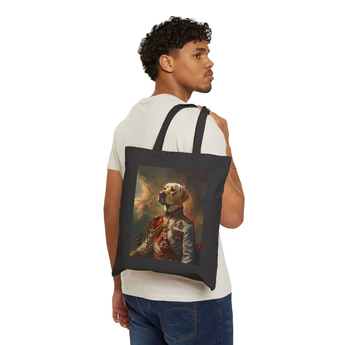 Whimsical Dog Art Tote – Eco-Friendly Gift