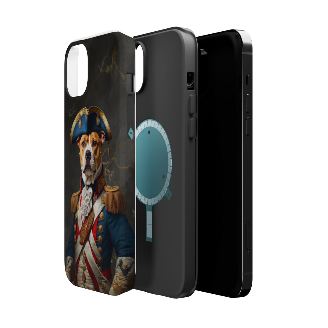 Magnetic Dog Lover Phone Case – Custom Portrait