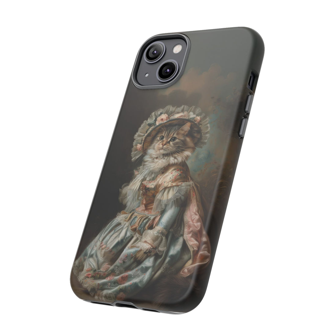 Charming Vintage Cat Phone Case – Unique Gift
