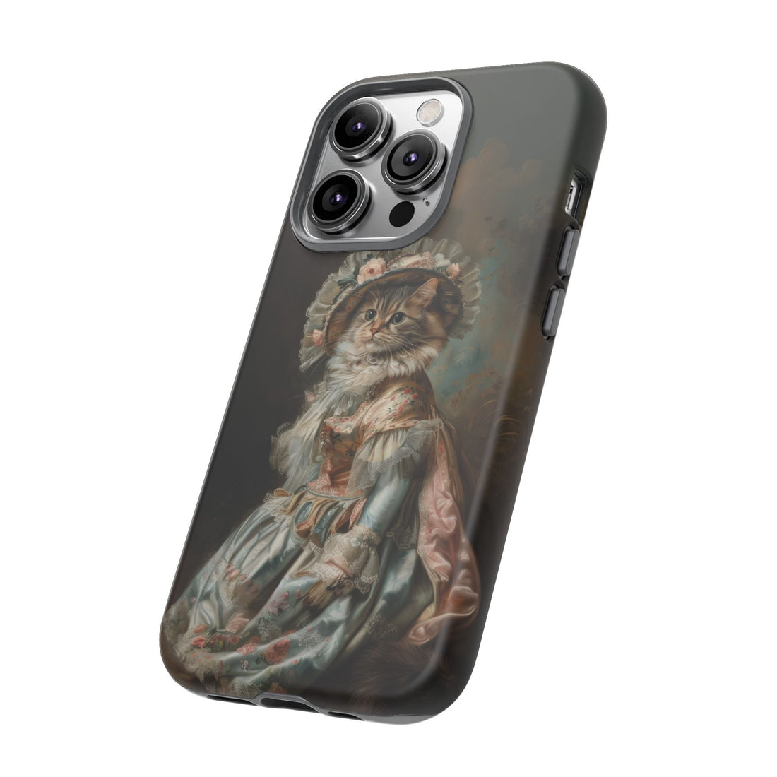 Charming Vintage Cat Phone Case – Unique Gift