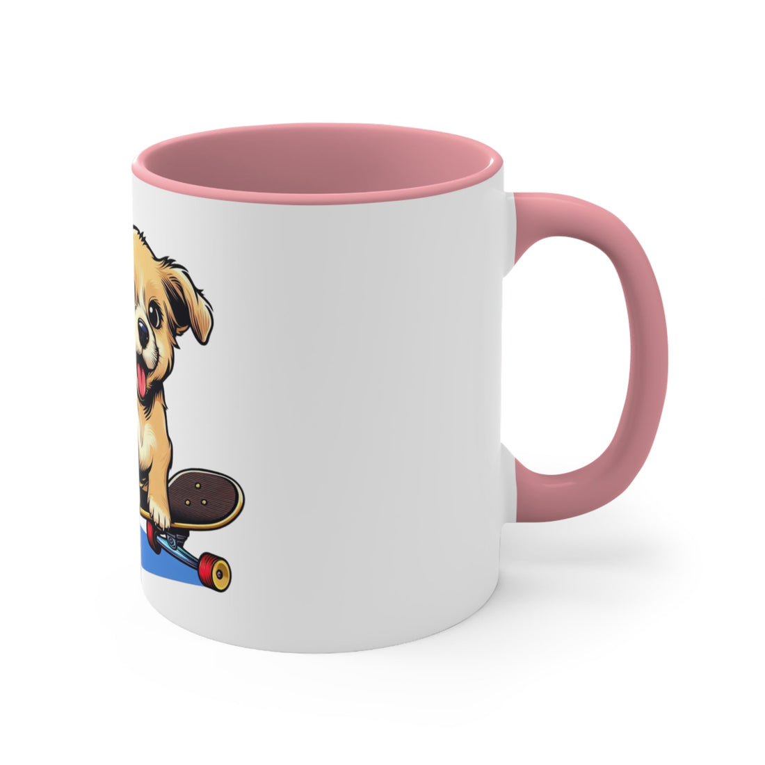 Skateboarding Puppy Mug – Funny Dog Gift