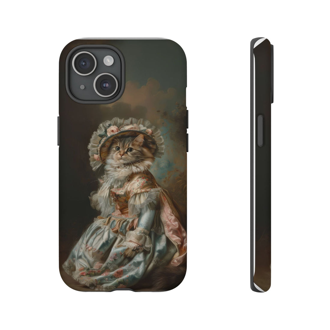 Charming Vintage Cat Phone Case – Unique Gift