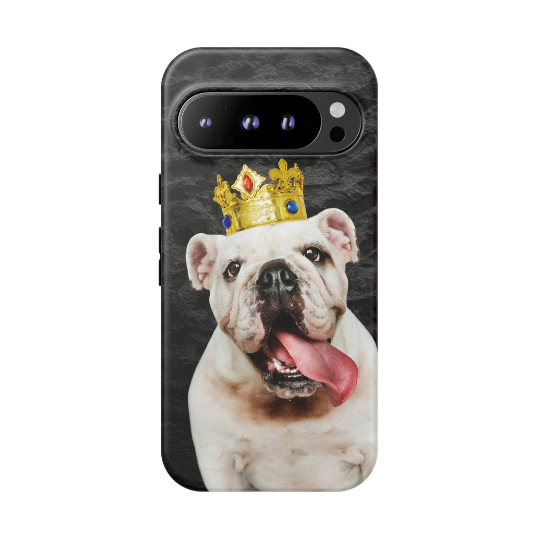 Crowned Dog Phone Case – Unique Pet Gift