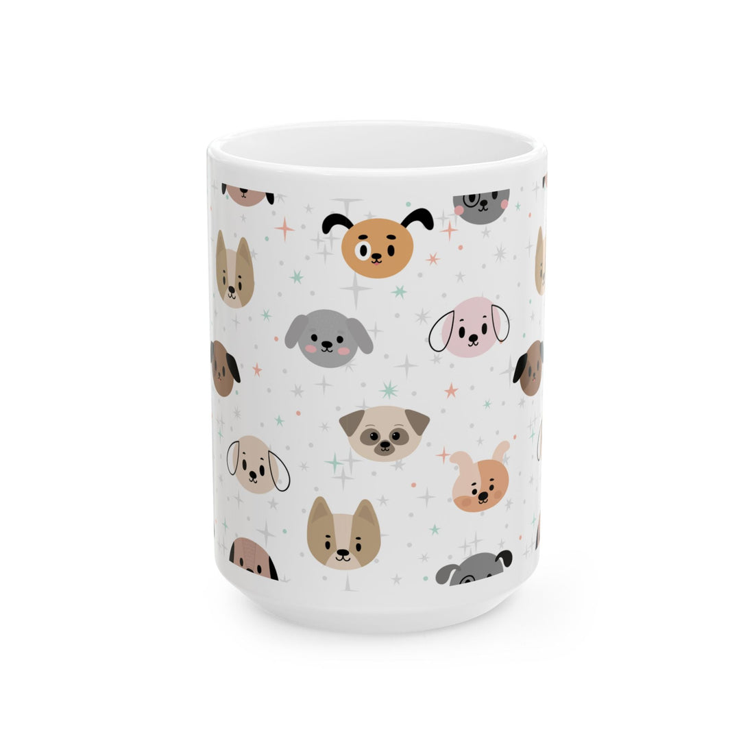 Cute Dog Lovers Ceramic Mug – Perfect Gift