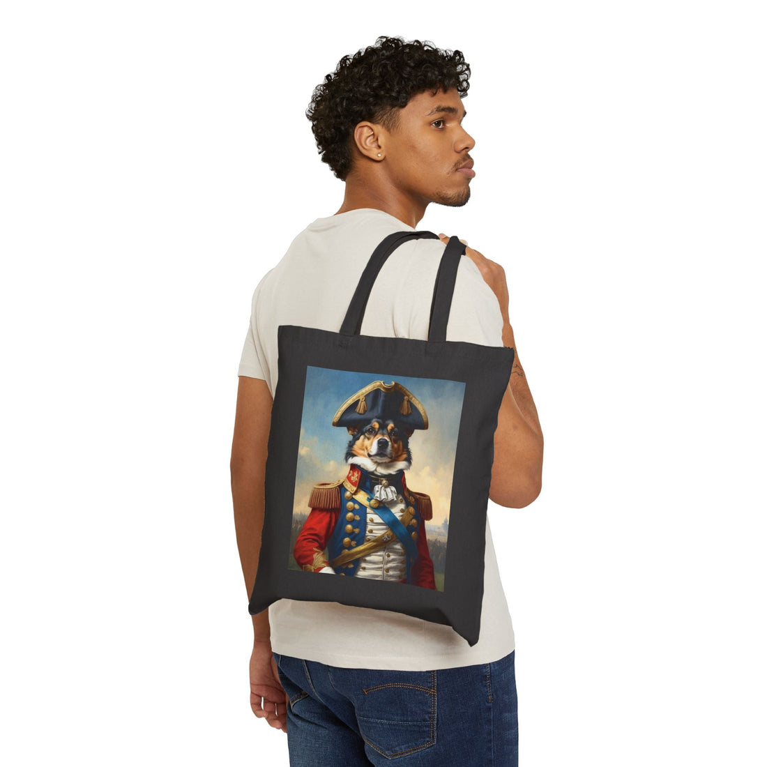 Whimsical Dog Art Tote – Eco-Friendly Gift