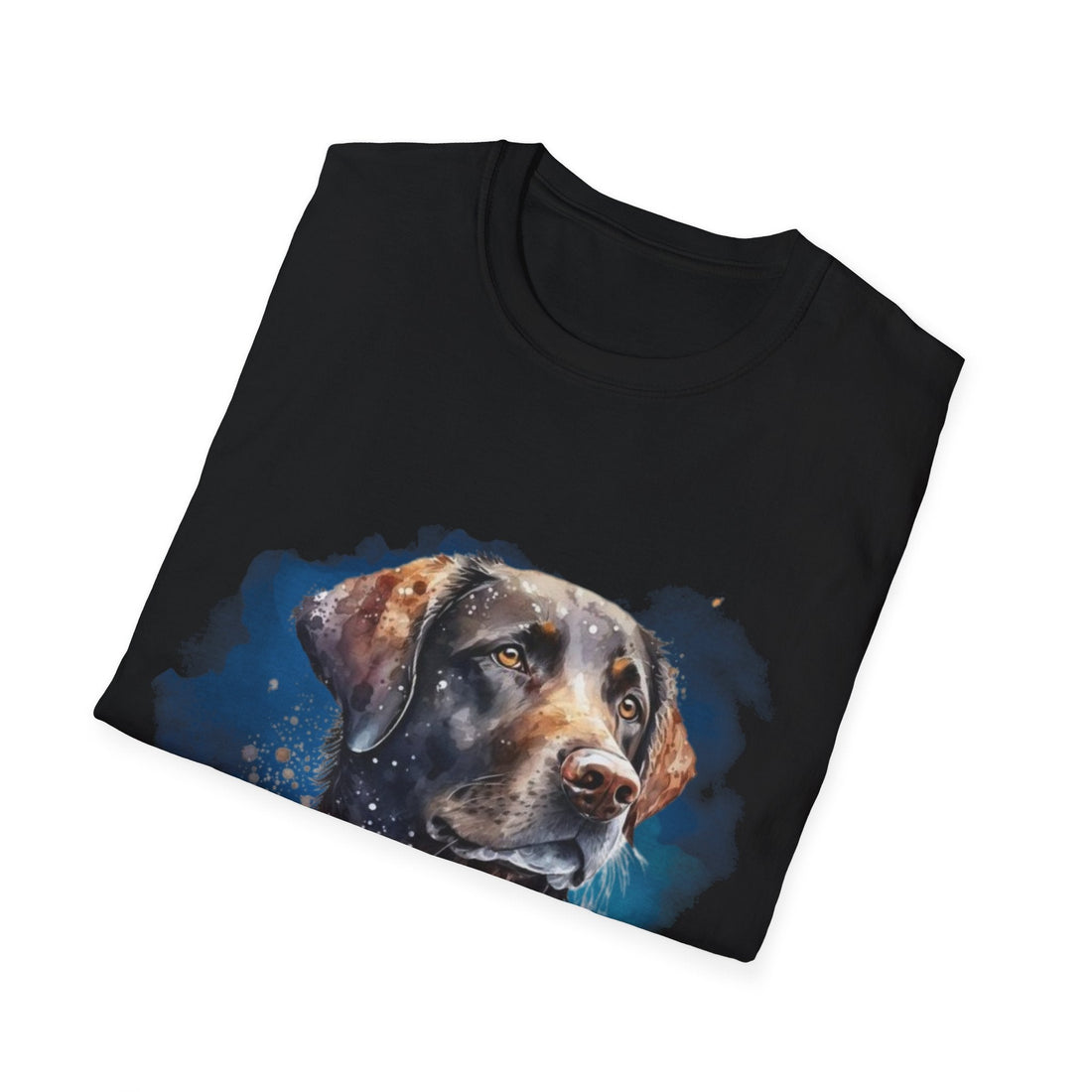 Watercolor Dog Art T-Shirt – Pet Lover Gift